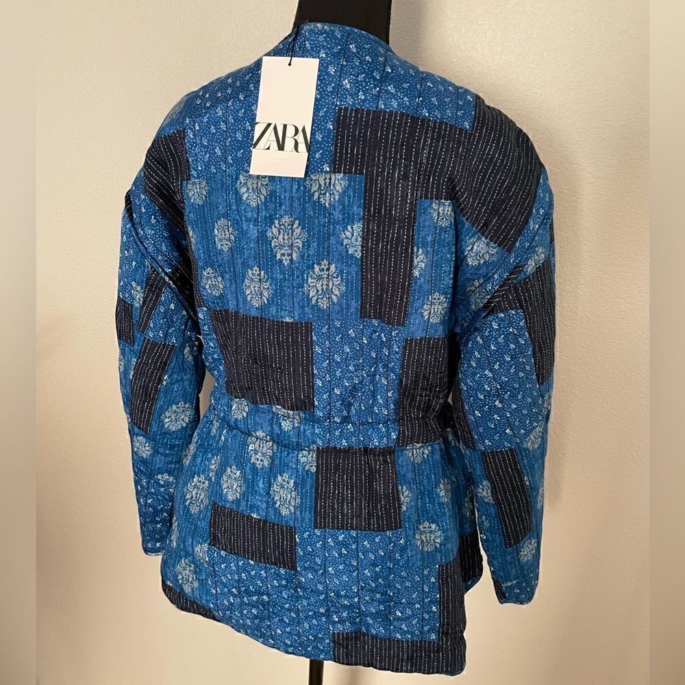 NWT Zara Vented Padded Jacket - Picture 8 of 10